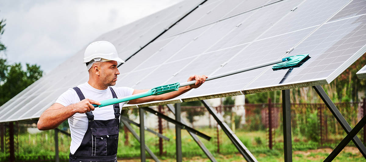 pulizia fotovoltaici