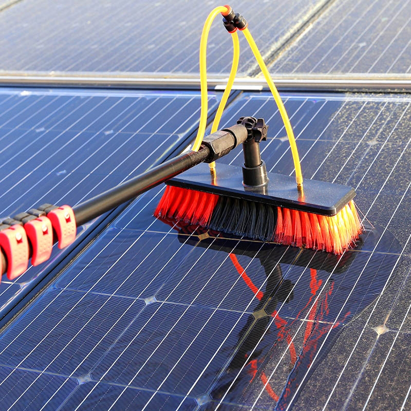 pulizia pannelli fotovoltaici