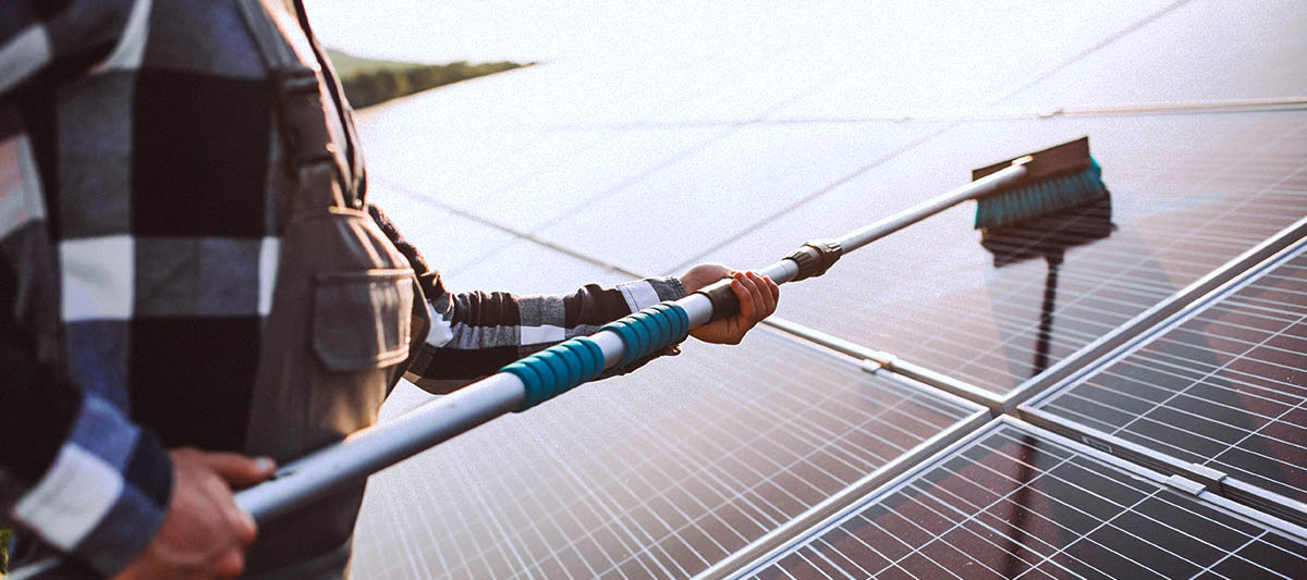 pulizia pannelli fotovoltaici