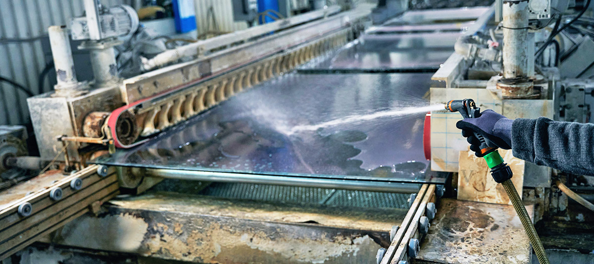 Pulizia linee di produzione
