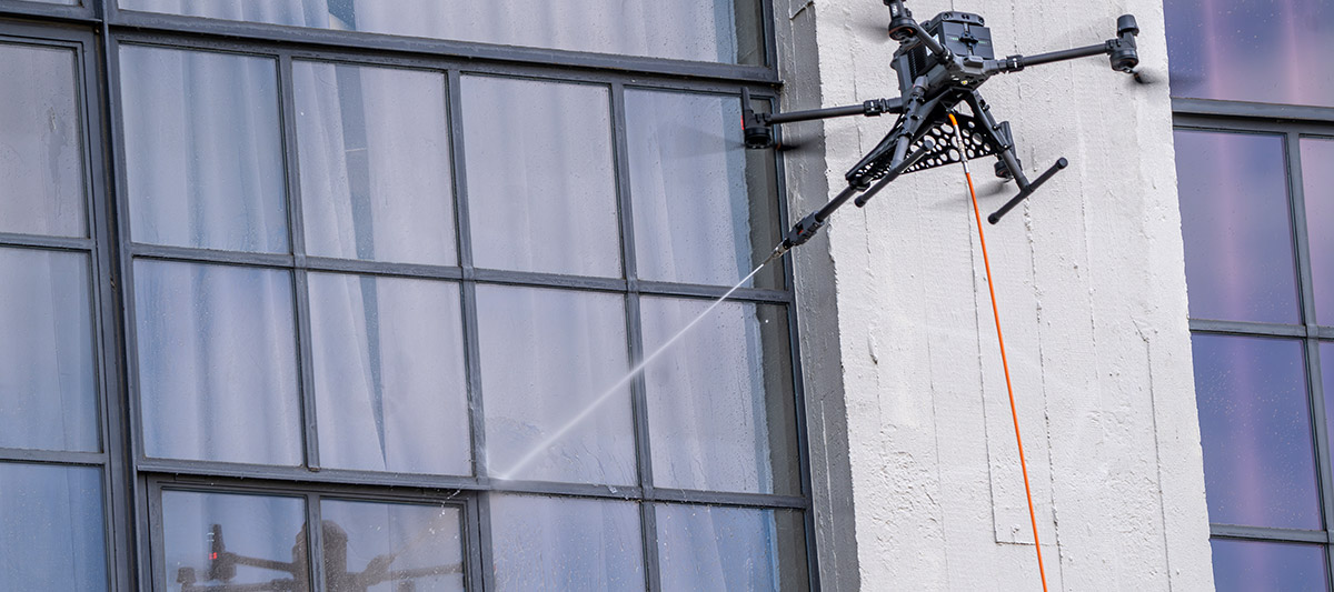 Pulizie con drone