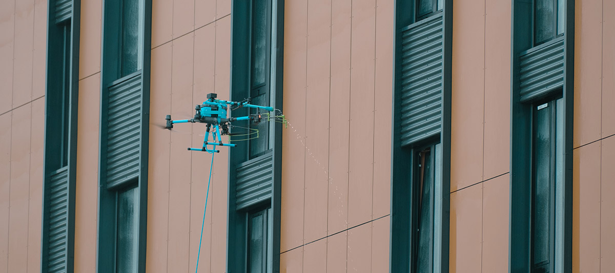 Pulizie con drone